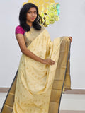 Kanchipuram Blended Fancy Silk Saree 1148