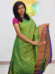 Kanchipuram Blended Fancy Silk Saree 1154