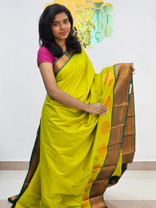 Kanchipuram Blended Fancy Silk Saree 1176