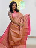 Kanchipuram Blended Gifted Tissue Silk Saree 356