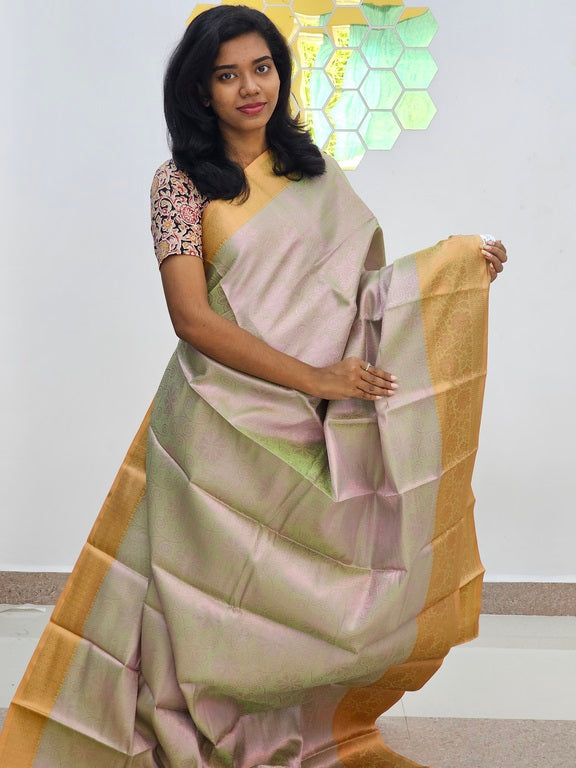 Kanchipuram Blended Gifted Tissue Silk Saree 367