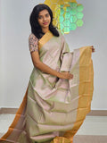 Kanchipuram Blended Gifted Tissue Silk Saree 369