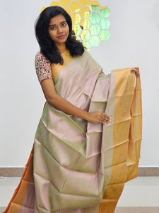 Kanchipuram Blended Gifted Tissue Silk Saree 379