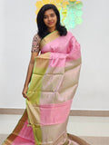 Kanchipuram Blended Gifted Tissue Silk Saree 387