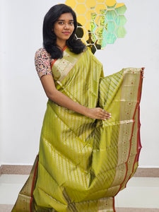 Kanchipuram Blended Gifted Tissue Silk Saree 405