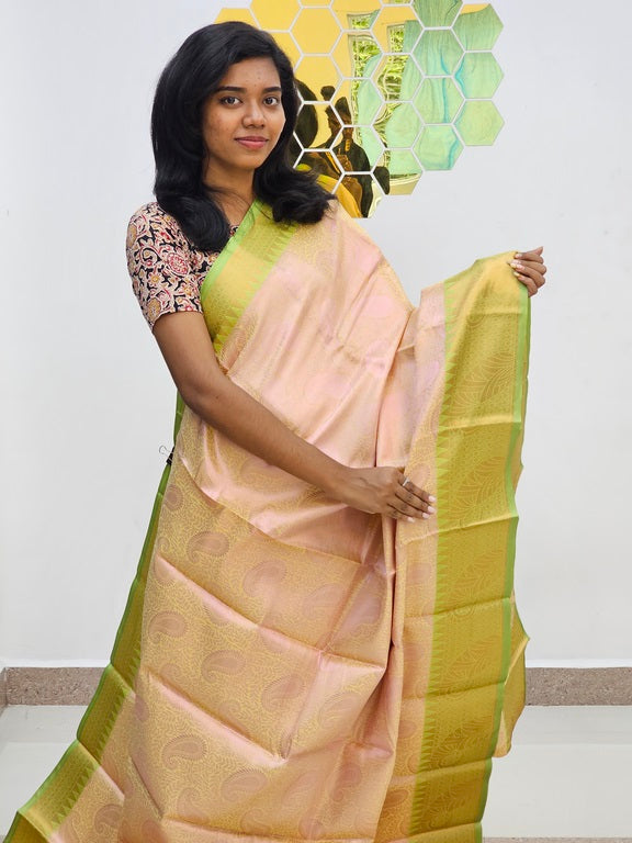 Kanchipuram Blended Gifted Tissue Silk Saree 407