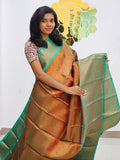 Kanchipuram Blended Gifted Tissue Silk Saree 413