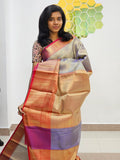 Kanchipuram Blended Gifted Tissue Silk Saree 414