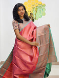 Kanchipuram Blended Gifted Tissue Silk Saree 415