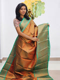 Kanchipuram Blended Gifted Tissue Silk Saree 420