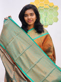 Kanchipuram Blended Gifted Tissue Silk Saree 420