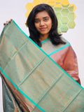 Kanchipuram Blended Gifted Tissue Silk Saree 424