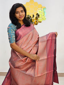 Kanchipuram Blended Gifted Tissue Silk Saree 307