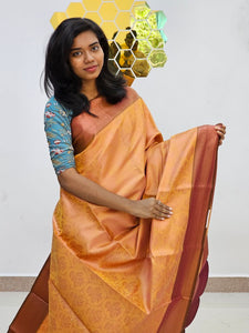 Kanchipuram Blended Gifted Tissue Silk Saree 336