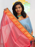 Kanchipuram Blended Gifted Tissue Silk Saree 444