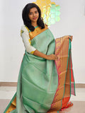 Kanchipuram Blended Gifted Tissue Silk Saree 447