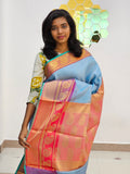 Kanchipuram Blended Gifted Tissue Silk Saree 448