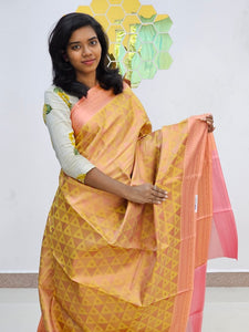 Kanchipuram Blended Gifted Tissue Silk Saree 470