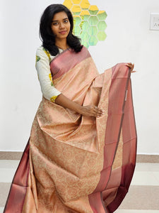 Kanchipuram Blended Gifted Tissue Silk Saree 492