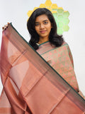 Kanchipuram Blended Gifted Tissue Silk Saree 498