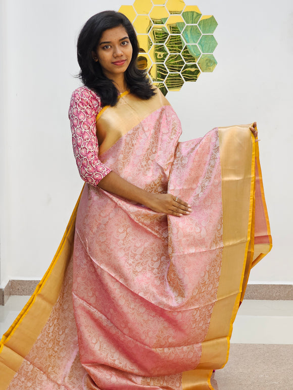 Kanchipuram Blended Gifted Tissue Silk Saree 543