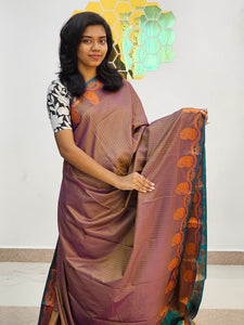 Kanchipuram Blended Gifted Embossed Silk Saree 620