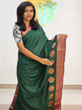 Kanchipuram Blended Gifted Embossed Silk Saree 628