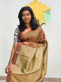 Kanchipuram Blended Gifted Embossed Silk Saree 668