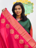 Kanchipuram Blended Gifted Embossed Silk Saree 680