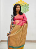 Kanchipuram Blended Gifted Embossed Silk Saree 701