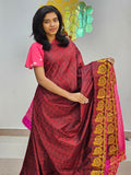 Kanchipuram Blended Gifted Embossed Silk Saree 714