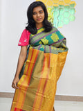 Kanchipuram Blended Gifted Embossed Silk Saree 758