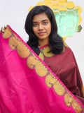 Kanchipuram Blended Gifted Embossed Silk Saree 760