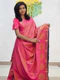 Kanchipuram Blended Gifted Embossed Silk Saree 764