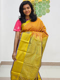 Kanchipuram Blended Gifted Embossed Silk Saree 792