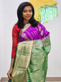 Kanchipuram Blended Gifted Embossed Silk Saree 797