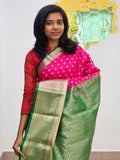 Kanchipuram Blended Gifted Embossed Silk Saree 799