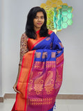 Kanchipuram Blended Gifted Embossed Silk Saree 855