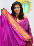 Kanchipuram Blended Gifted Embossed Silk Saree 862