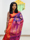 Kanchipuram Blended Gifted Embossed Silk Saree 865