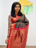 Kanchipuram Blended Gifted Embossed Silk Saree 883