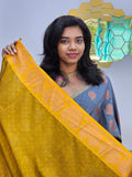 Kanchipuram Blended Gifted Embossed Silk Saree 927