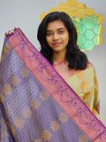 Kanchipuram Blended Gifted Embossed Silk Saree 933