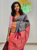 Kanchipuram Blended Gifted Embossed Silk Saree 937