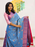 Kanchipuram Blended Gifted Embossed Silk Saree 972