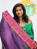 Kanchipuram Blended Gifted Embossed Silk Saree 973