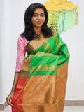 Kanchipuram Blended Gifted Embossed Silk Saree 980