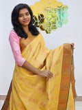 Kanchipuram Blended Gifted Embossed Silk Saree 994