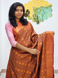 Kanchipuram Blended Gifted Embossed Silk Saree 1011