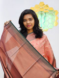 Kanchipuram Blended Gifted Embossed Silk Saree 1033